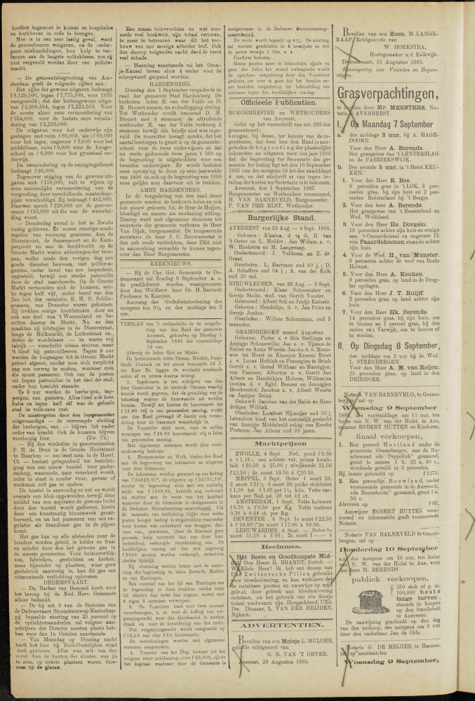 Bekijk detail van "Dedemsvaartsche Courant 5/9/1885 pagina 2 van 4<br xmlns:atlantis="urn:atlantis" />"