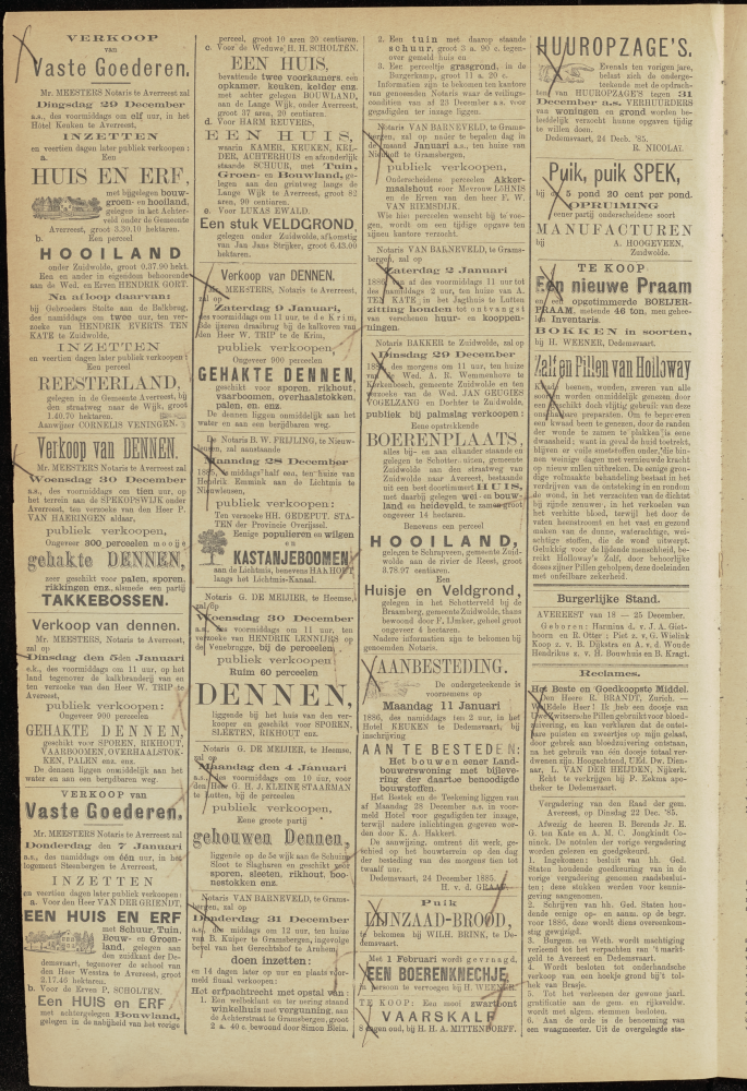 Bekijk detail van "Dedemsvaartsche Courant 24/12/1885 pagina 2 van 4<br xmlns:atlantis="urn:atlantis" />"