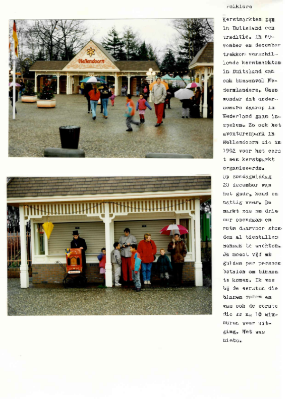 Bekijk detail van "Kerstmarkt Avonturenpark Hellendoorn 1992 1"