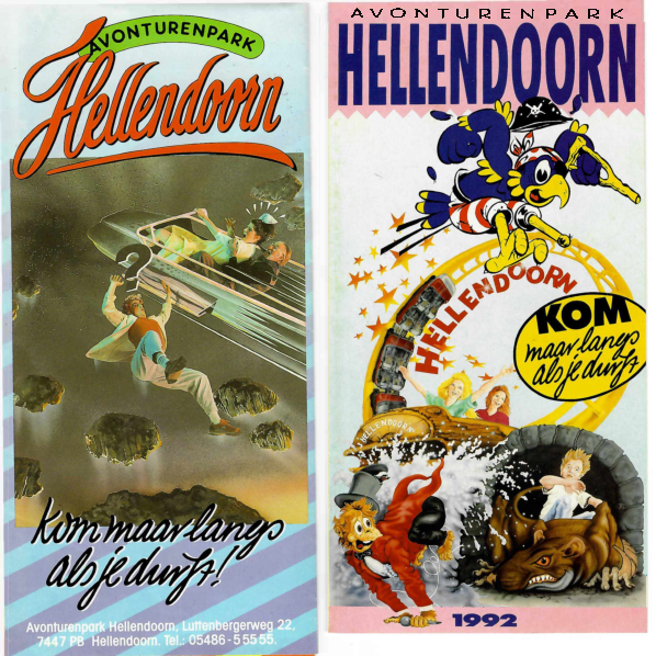 Bekijk detail van "Advertenties Avonturenpark Hellendoorn 1992"