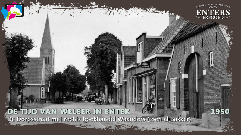 Bekijk detail van "Dorpsstraat - Waanders 1950"