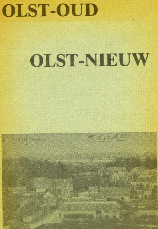 Bekijk detail van "Boek met foto's Olst - oud  -  Olst nieuw, 1979"