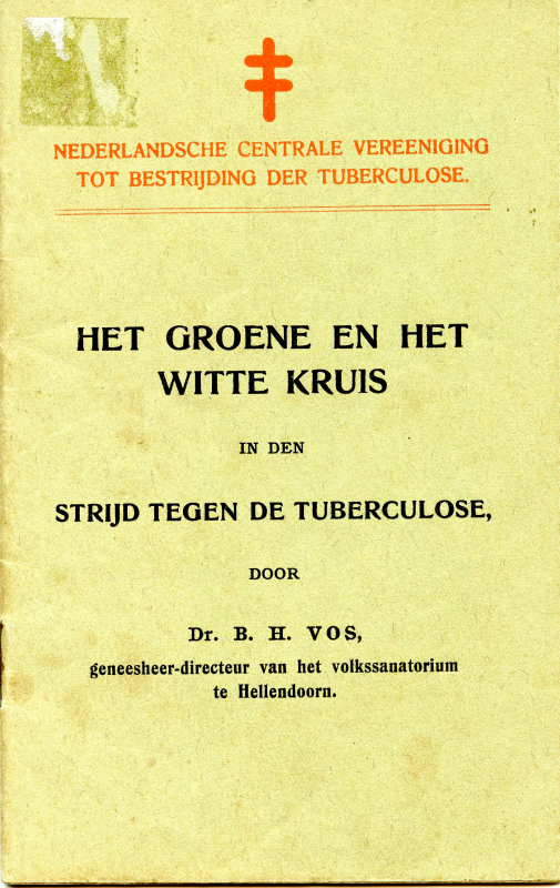 Bekijk detail van "Het groene en het witte kruis in den strijd tegen de Tuberculose"