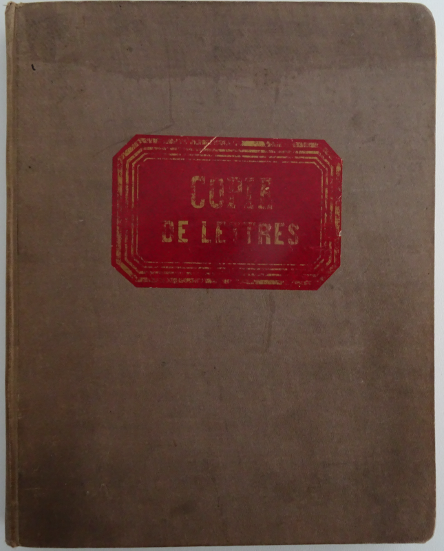 Bekijk detail van "Correspondentieboek Olba van 1906 tot 1916"