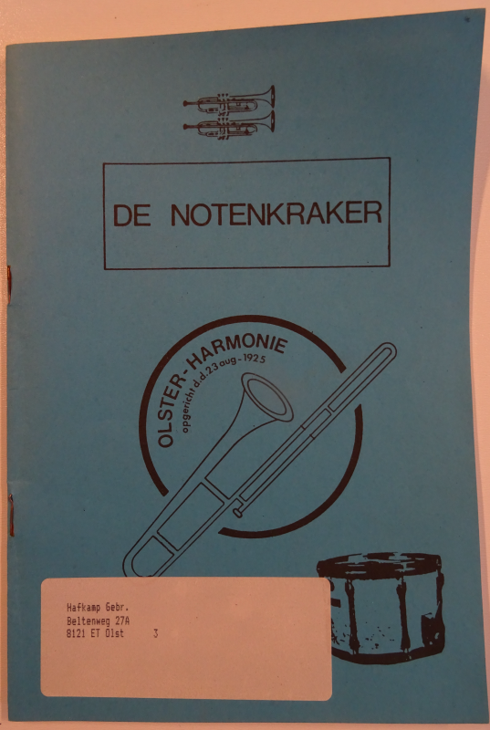 Bekijk detail van "Kwartaalblad De Notenkraker van de Olster Harmonie, 1991"