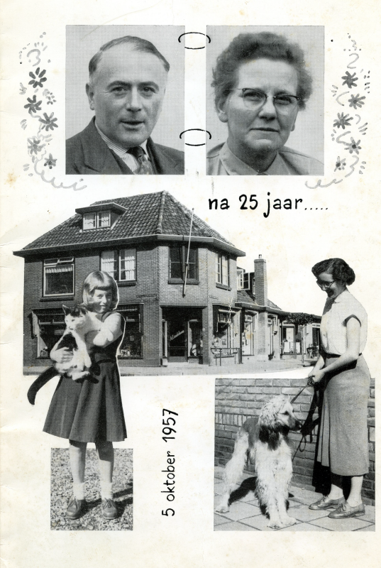 Bekijk detail van "Feestgids t.g.v. het 25 jarig huwelijk van het echtpaar Lindeboom, 1957"