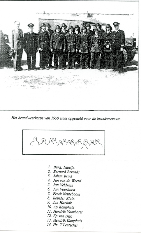 Bekijk detail van "Brandweerkorps Welsum, 1950"