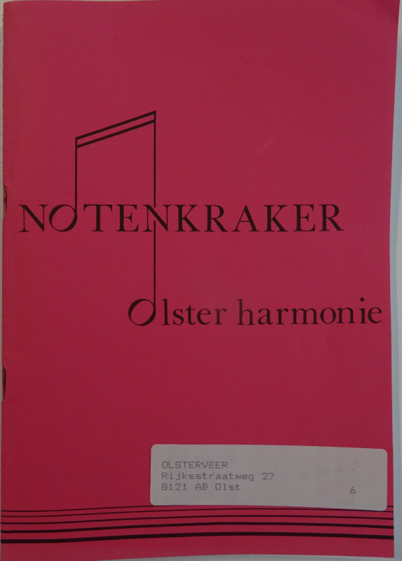 Bekijk detail van "Kwartaalblad De Notenkraker van de Olster Harmonie april,  1995"
