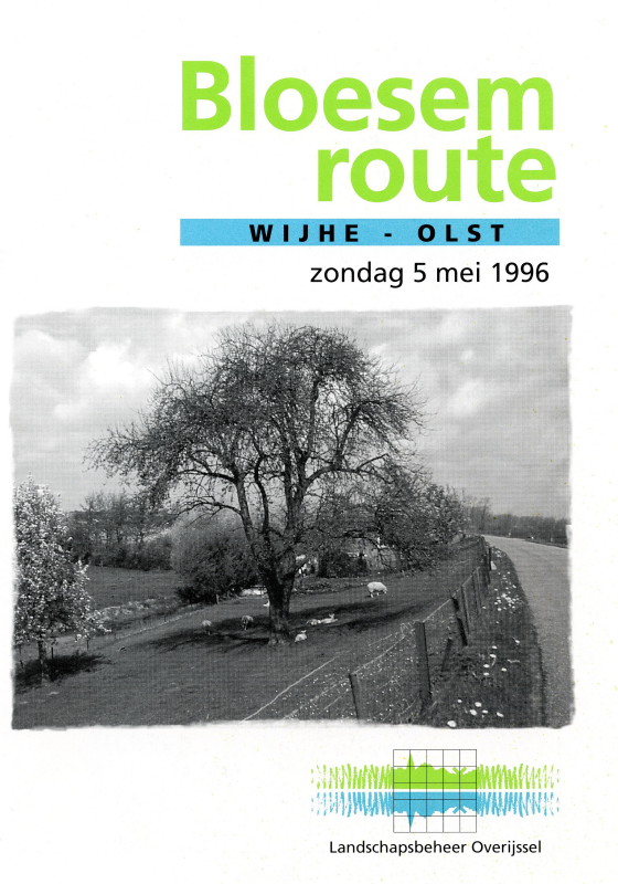 Bekijk detail van "Folder: Bloesem route Wijhe - Olst, 1996"