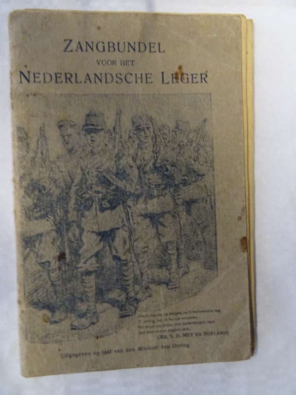 Bekijk detail van "Zangbundel voor het Nederlandsche Leger"