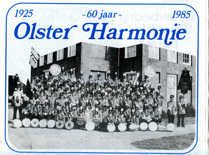 Bekijk detail van "Jubileumkrant Olster Harmonie 60 jaar, 1985"