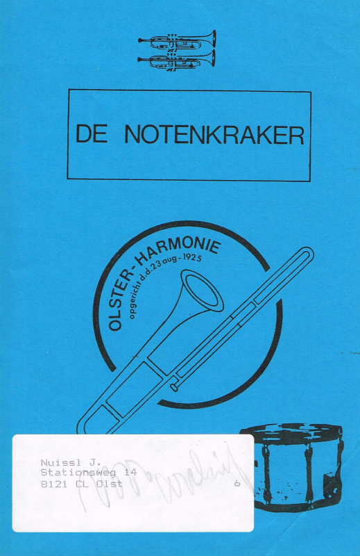 Bekijk detail van "Kwartaalblad De Notenkraker van de Olster Harmonie, 1993"