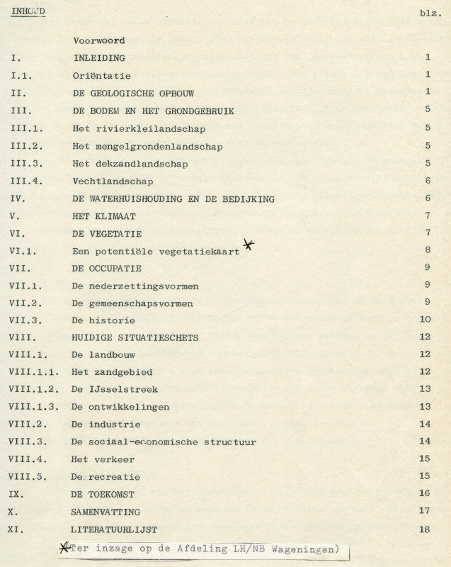 Bekijk detail van "Boek: Rapport over landschap - vegetatie - natuurterreinen in Gemeente Olst"