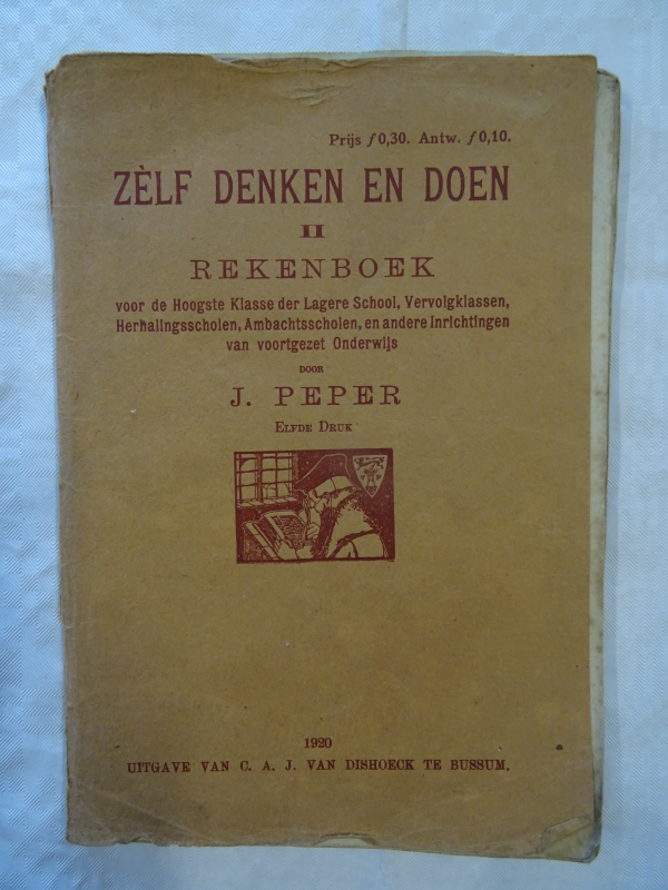 Bekijk detail van "Zelf Denken en Doen, rekenen, 1920"