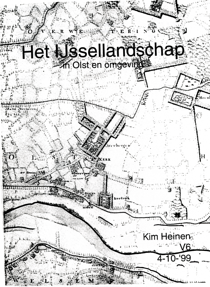 Bekijk detail van "Het IJssellandschap in Olst en omgeving, 1999"