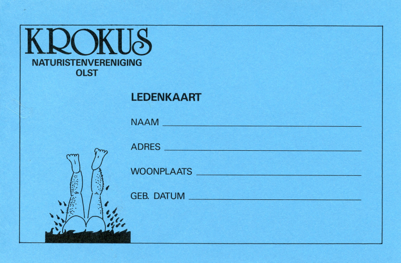 Bekijk detail van "Statuten en huishoudelijk reglement naturistenver. 'Krokus', 1995"