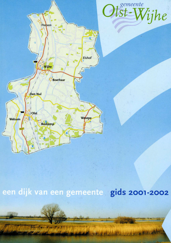 Bekijk detail van "Gemeentegids Olst-Wijhe, een dijk van een gemeente, 2001 - 2002"