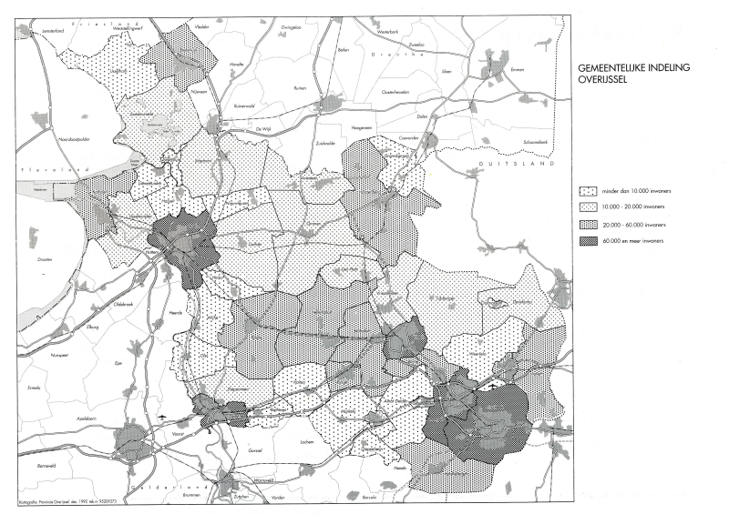 Bekijk detail van "Map met corresspondentie aanloop naar gemeentelijke herindeling, 1996."