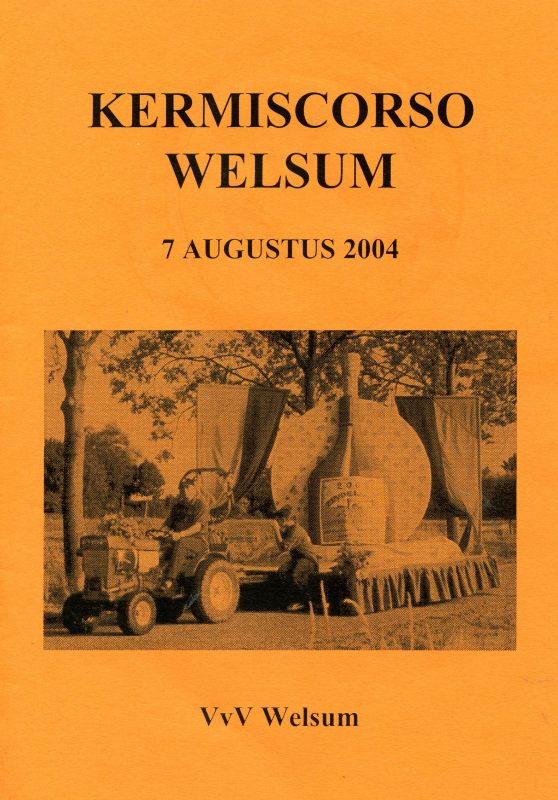 Bekijk detail van "Programma Kermiscorso <span class="highlight">Welsum</span>, 2004"