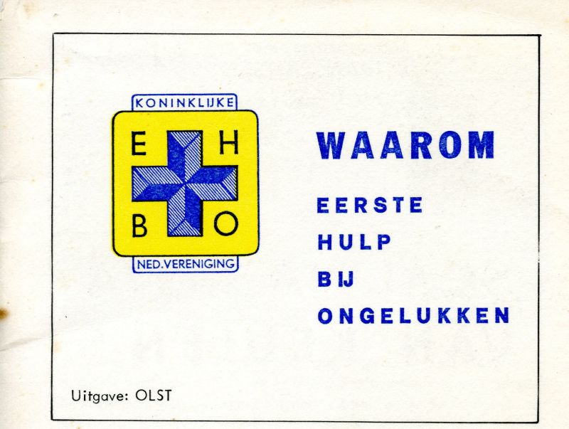 Bekijk detail van "Boekje E.H.B.O. afd. Olst, zestiger jaren"