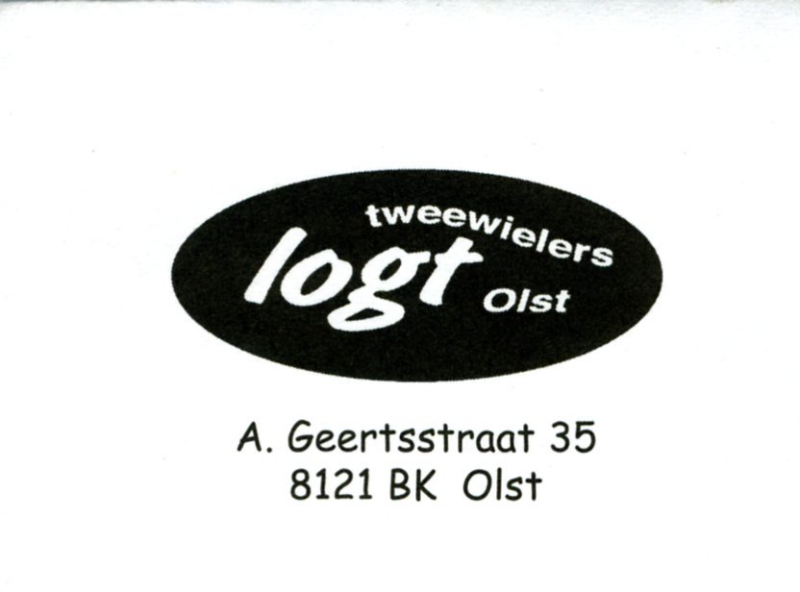 Bekijk detail van "Envelop met logo: Logt tweewielers, 2005"