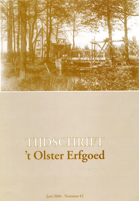 Bekijk detail van "Tijdschrift 't Olster Erfgoed, nr. 42, 2006"