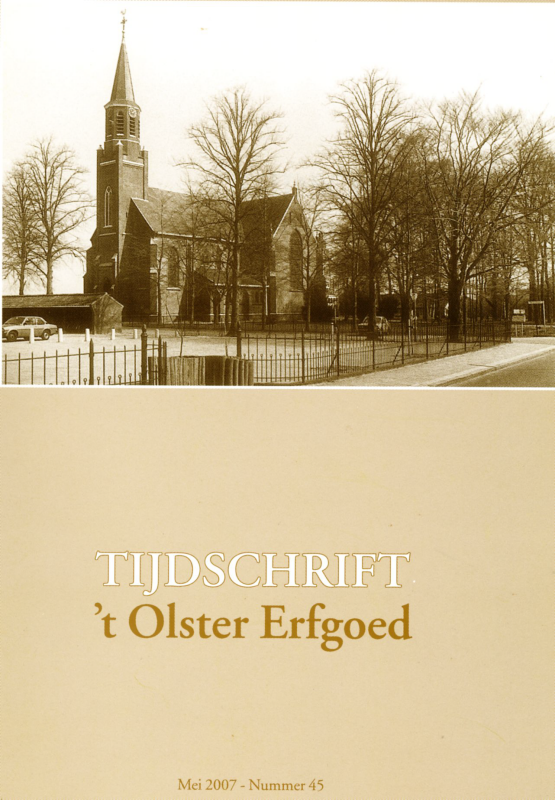 Bekijk detail van "Tijdschrift Historische Vereniging 't Olster Erfgoed nr. 45, 2007"