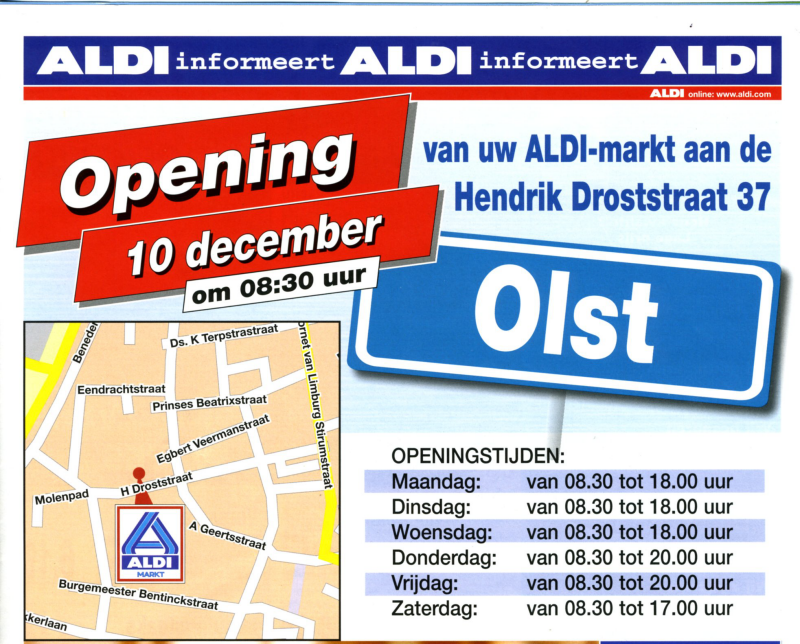 Bekijk detail van "Openingsfolder Aldi-markt, 2007"