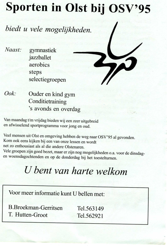 Bekijk detail van "Info-<span class="highlight">folder</span>: Sporten in Olst bij OSV'95"