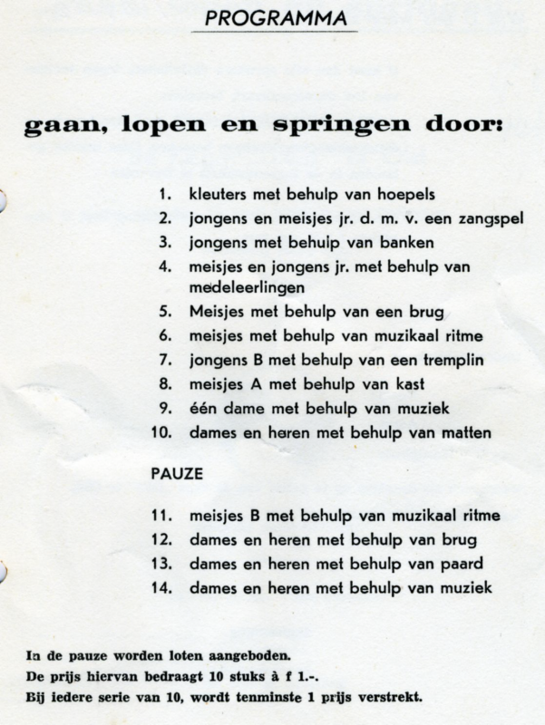 Bekijk detail van "Programma uitvoering r.k.g.v. D.E.S. Olst, 1964"