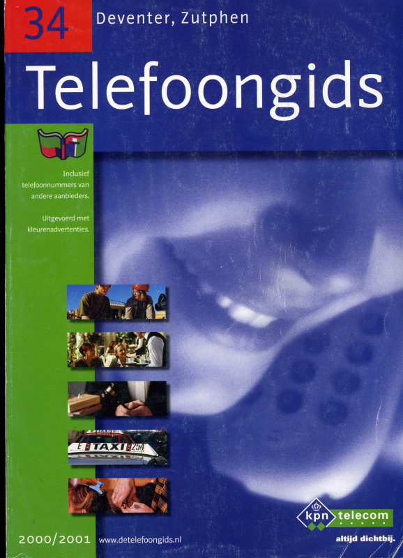 Bekijk detail van "<span class="highlight">Telefoongids</span>: Deventer Zutphen, 2000/2001"