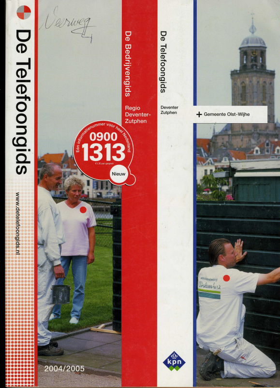 Bekijk detail van "<span class="highlight">Telefoongids</span> voor de regio Deventer -  Zuthpen, 2004/2005"