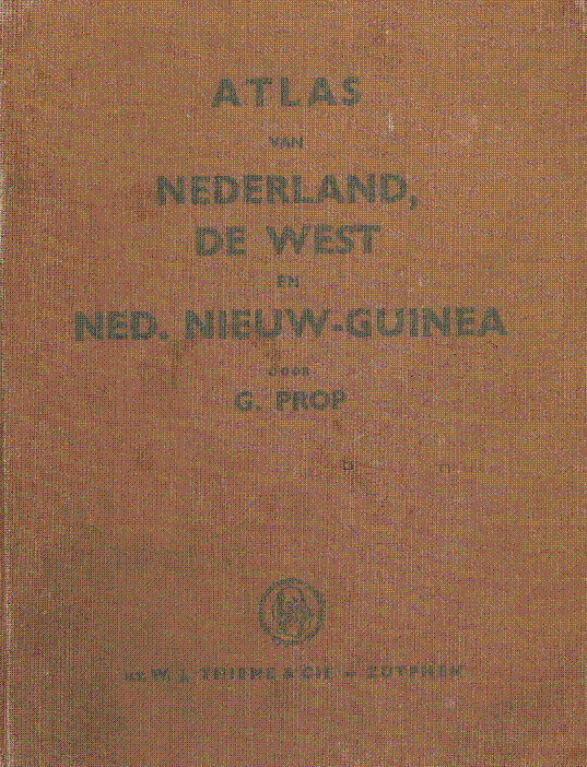 Bekijk detail van "Atlas van Nederland, De West en Nederlands Nieuw-Guinea voor de lagere school."