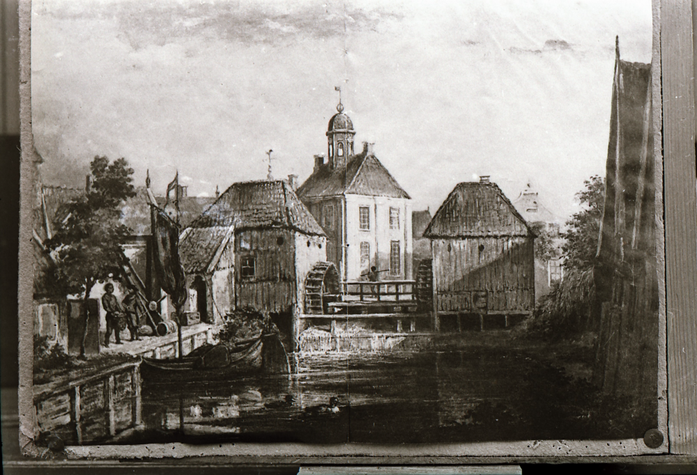 Bekijk detail van "Watermolen in de Molenstreng"