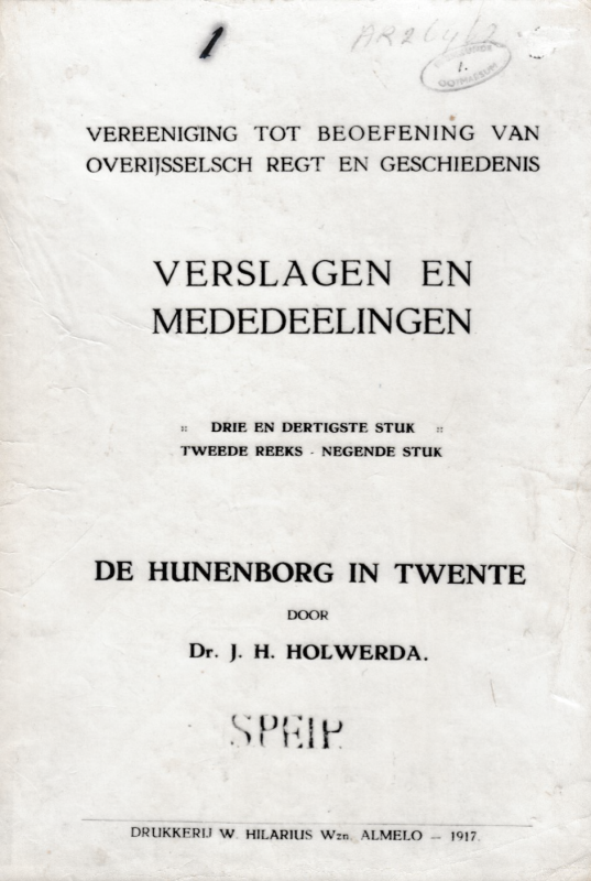 Bekijk detail van "De Hunenborg in Twente"