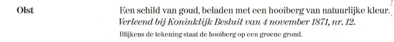 Bekijk detail van "Boek: Gemeentewapens in Nederland, 1989"