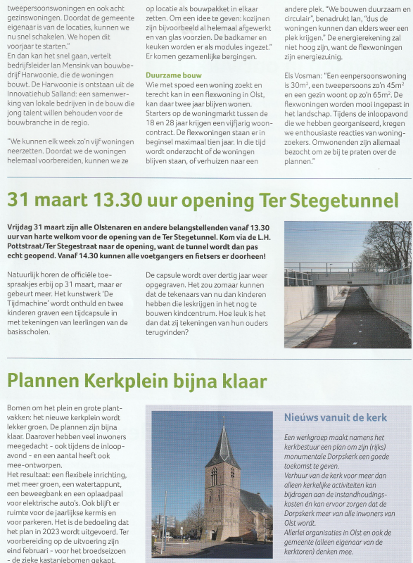 Bekijk detail van "Nieuwsbrief 5, Gemeente Olst-Wijhe: Olst volop in <span class="highlight">ontwikkeling</span>, 2023"