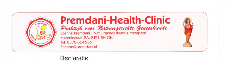 Bekijk detail van "Briefhoofd Premdani- Health- Clinic, 2008"