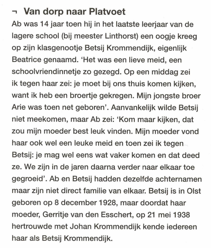 Bekijk detail van "Ab Krommendijk (hovenier) gehuwd met Betsy Krommendijk"