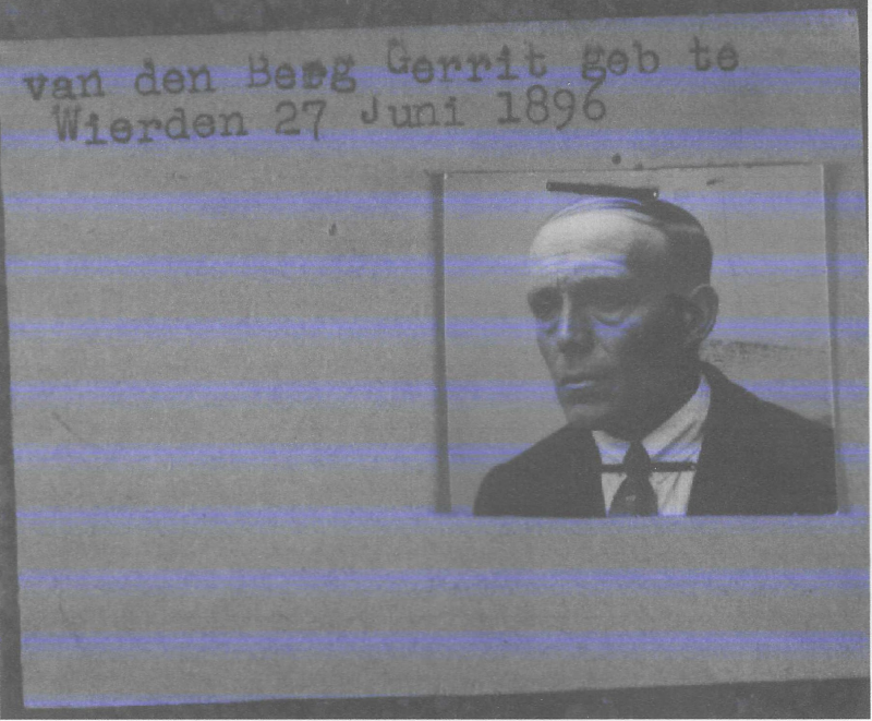 Bekijk detail van "Gerrit van den Berg 1940"