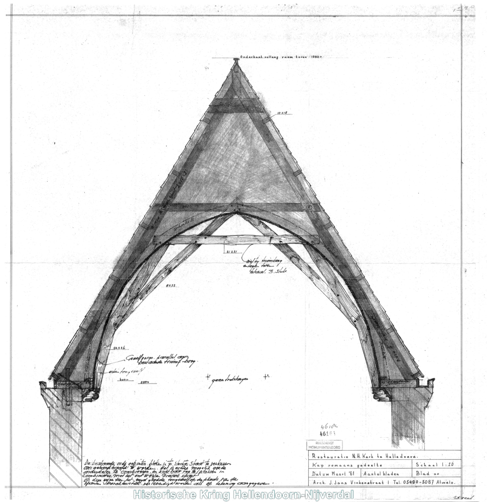 Bekijk detail van "Kerk (Oalen Griezen) Hellendoorn"