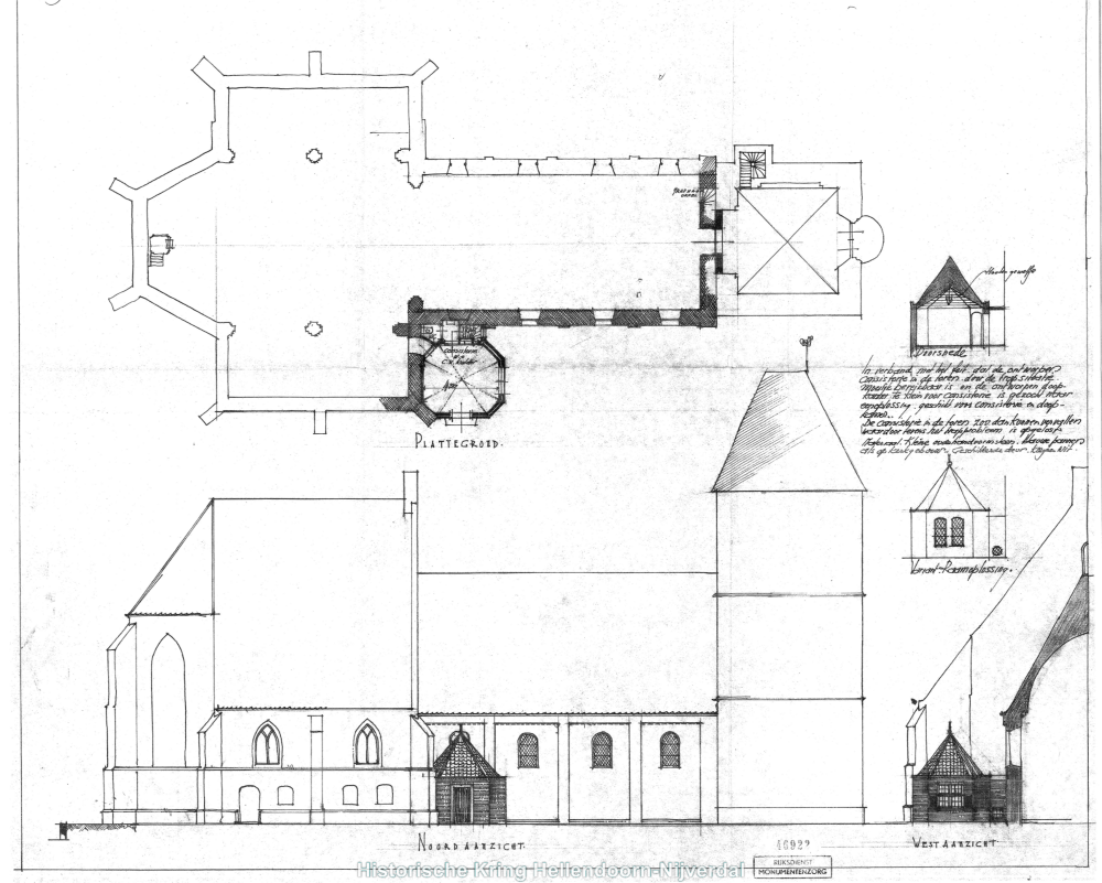 Bekijk detail van "Kerk (Oalen Griezen) Hellendoorn"