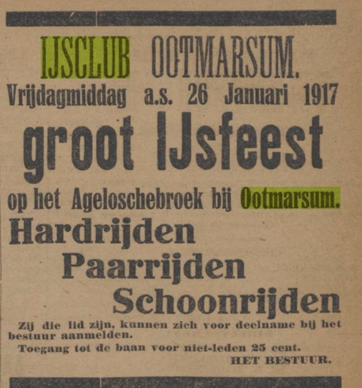 Bekijk detail van "IJsclub Ootmarsum"