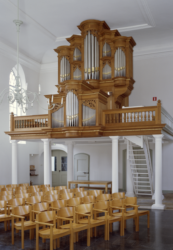Bekijk detail van "Goor. 2009. Interieur NH kerk. Orgel uit 1970"