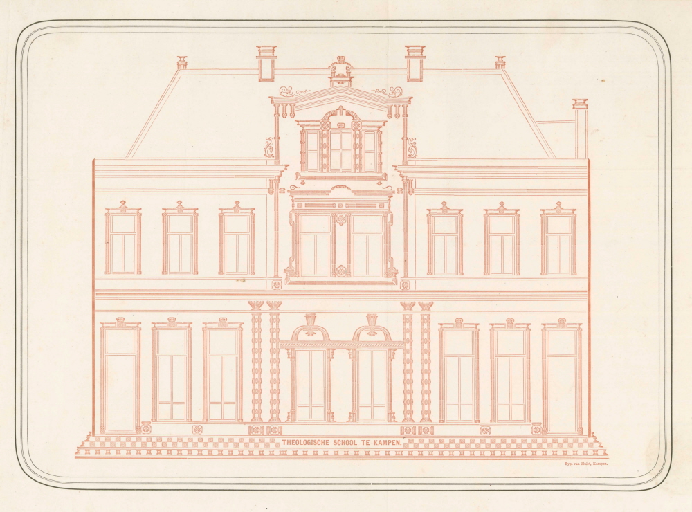 Bekijk detail van "1854 - Een theologische hogeschool in Kampen"