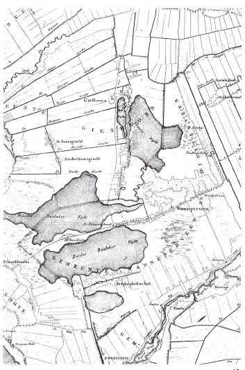 Bekijk detail van "Plannen tot droogmaking van de grote meren in de N.W.-hoek in de negentiende eeuw"