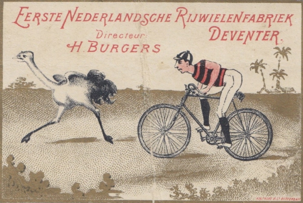 Bekijk detail van "Trappend door de tijd in Deventer - Burgers: van smederij tot rijwielfabriek"