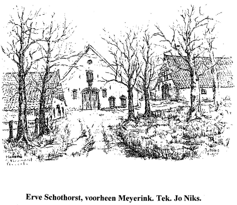 Bekijk detail van "Erve Schothorst, voorheen Meyerink te  Hasselo"