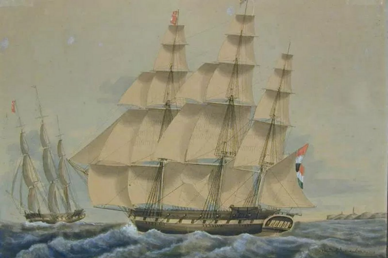 Bekijk detail van "30 juli 1826 - Vrijwillig naar de Oost"
