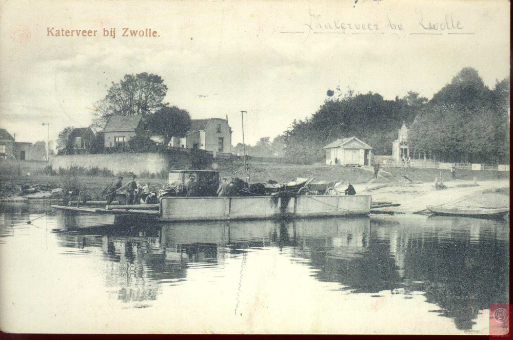 Bekijk detail van "Hoe kom je in 1914 over de IJssel?"